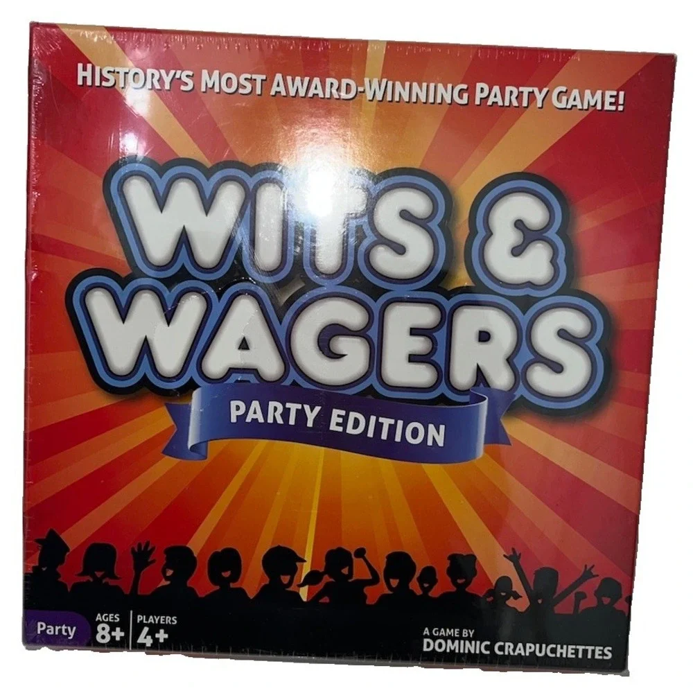 Wits & Wagers Party Edition Board Game Sealed NorthStar Games Family Trivia(5/#0